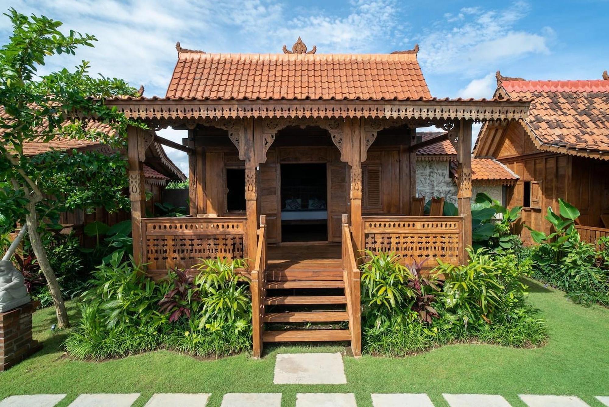 Lima Beach Inn Munggu Buitenkant foto